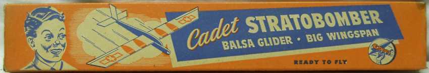 Cadet Stratobomber Balsa Glider, G-11 plastic model kit